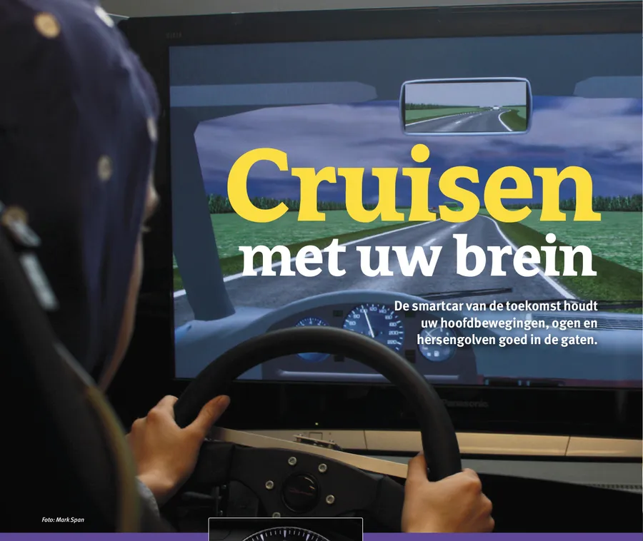 Openingspagina in Computer Idee: Cruisen met uw brein